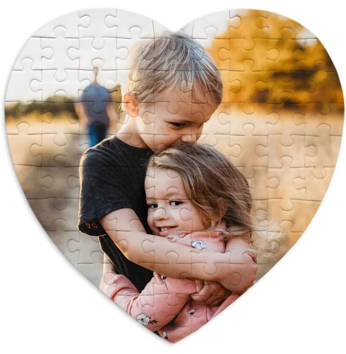 CUSTOM Photo Heart Shaped Puzzle