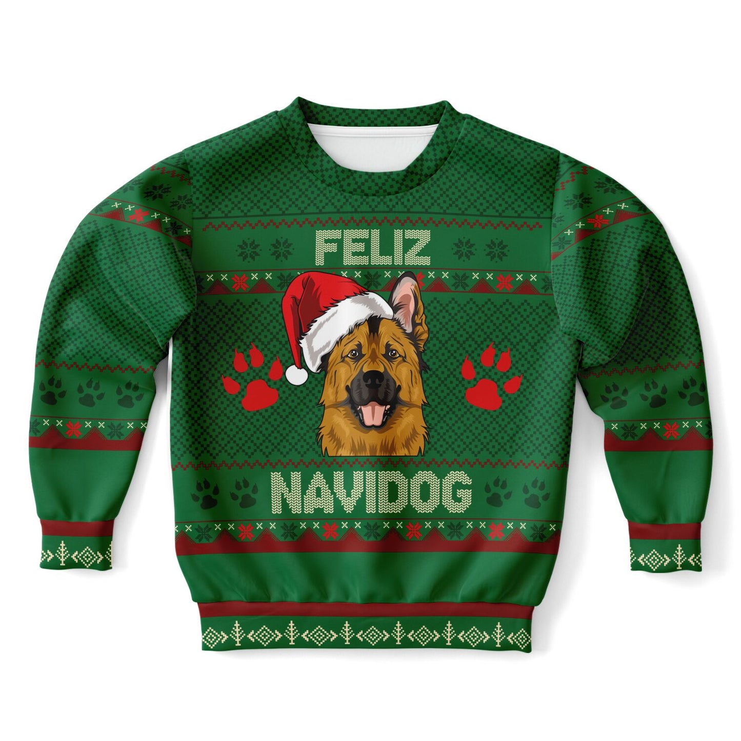 Feliz Navidog - German Shepherd