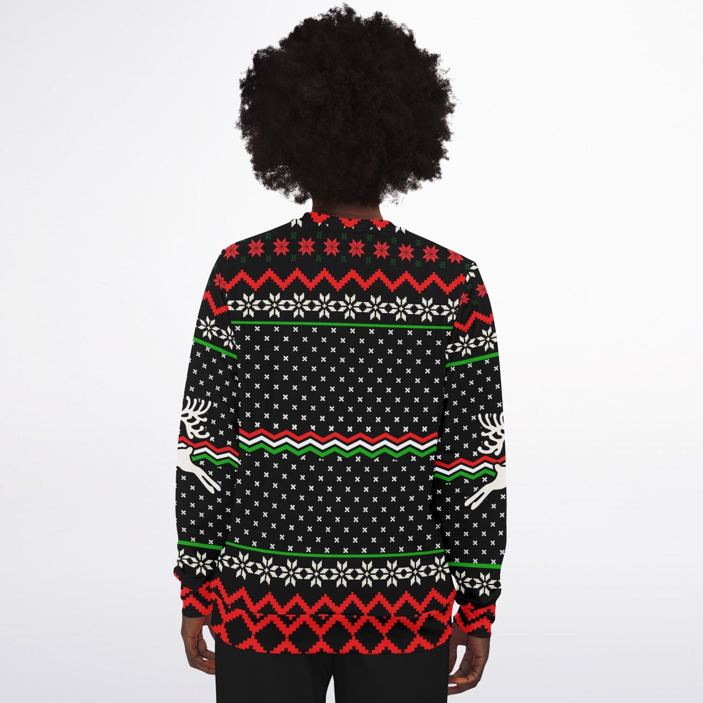 “Santa’s Naughty List Lifetime Member” Funny Ugly Christmas Sweater