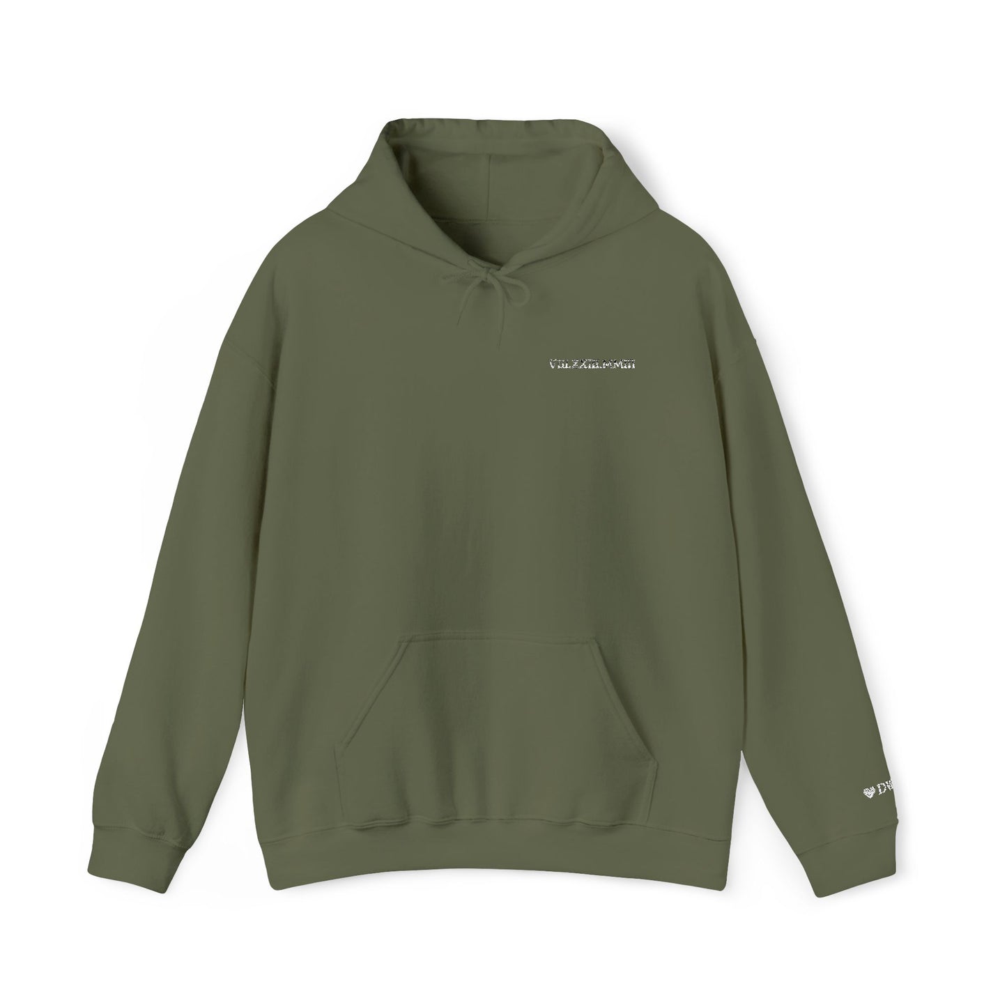 Custom Embroidered Roman Numeral Hoodie