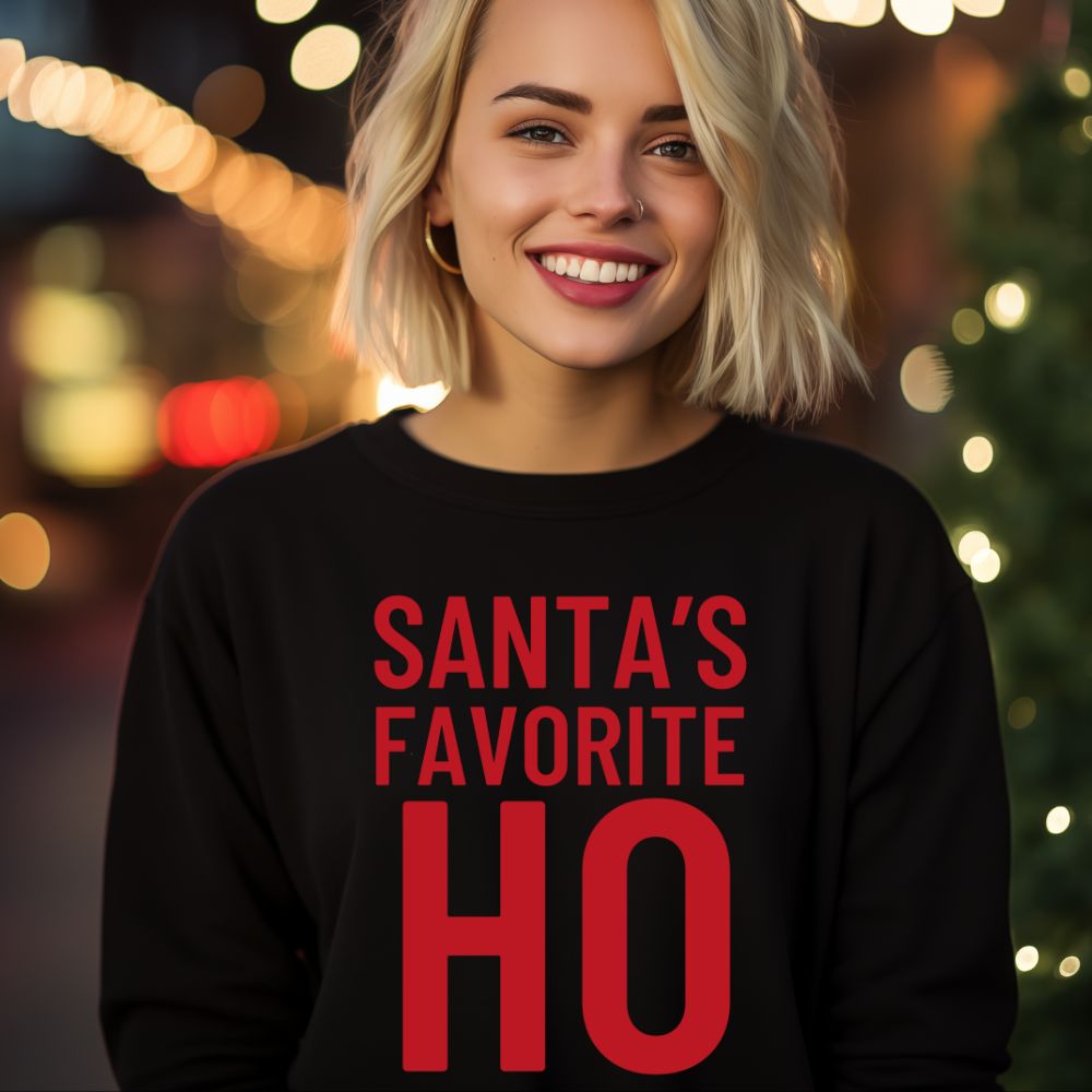 Santa's Favorite HO | Sweatshirt