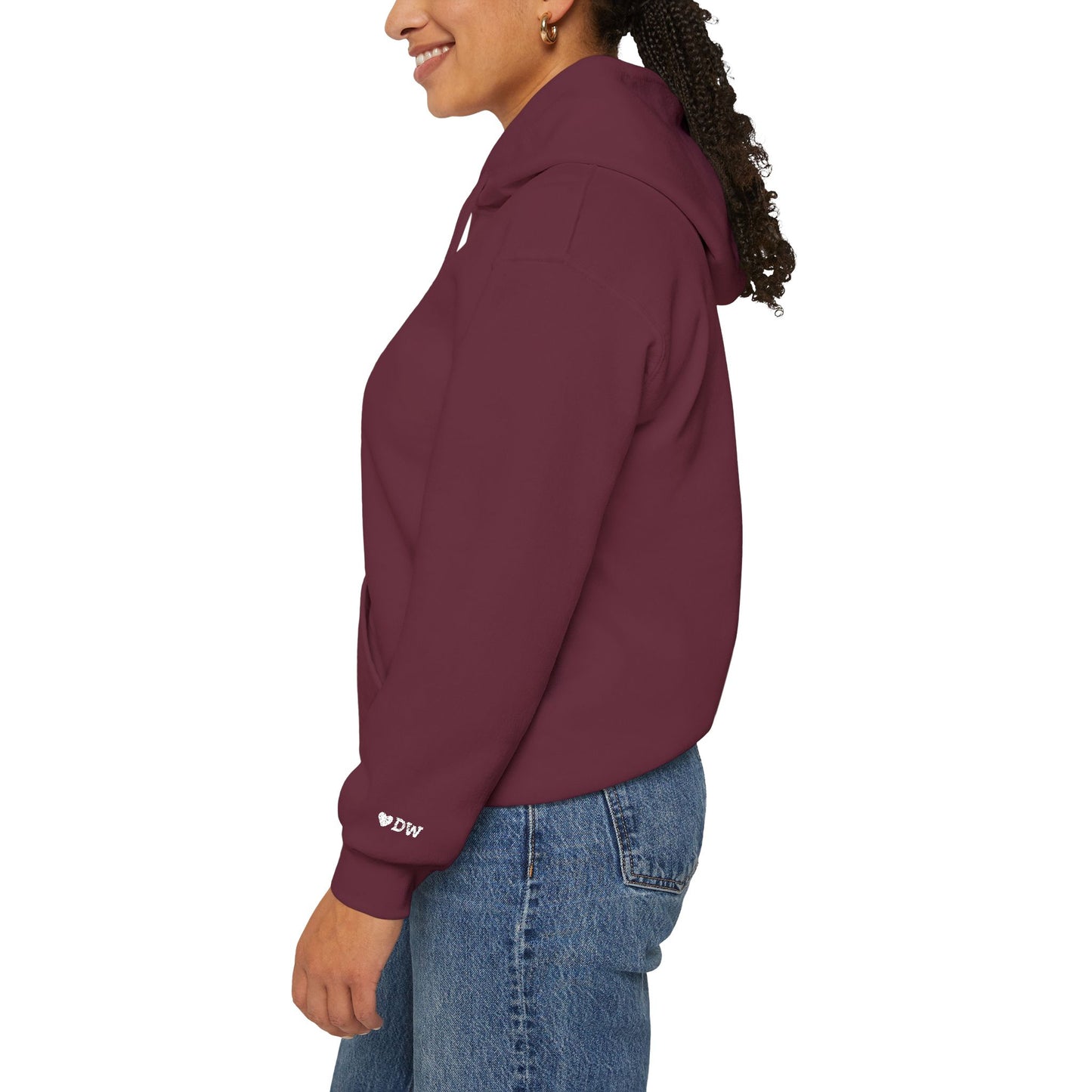 Custom Embroidered Roman Numeral Hoodie