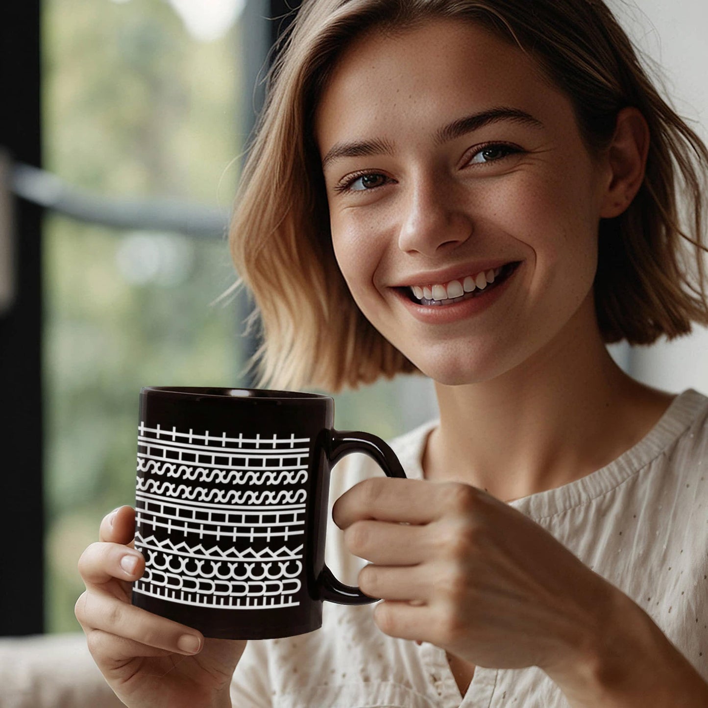 Funny Hidden Swear Message Mug (White or Black)