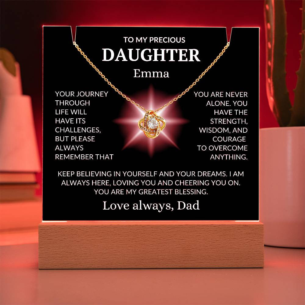 Precious Daughter Keepsake Gift Set