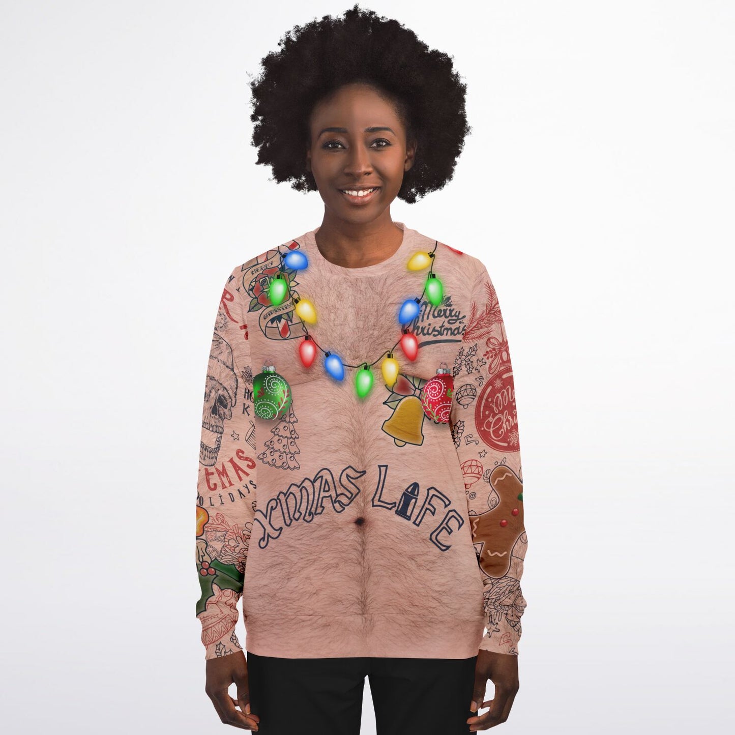 Topless Ugly Christmas Sweater