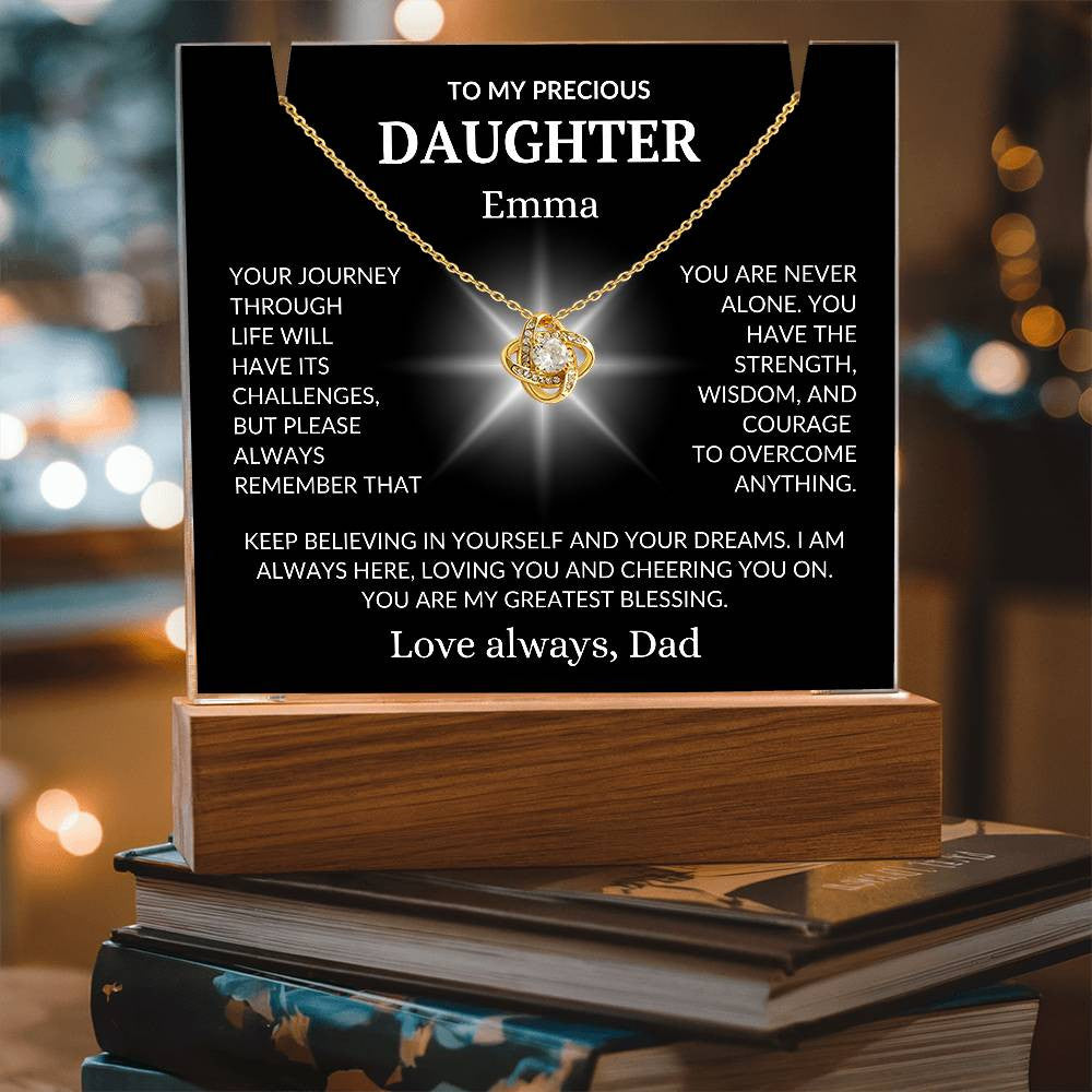 Precious Daughter Keepsake Gift Set