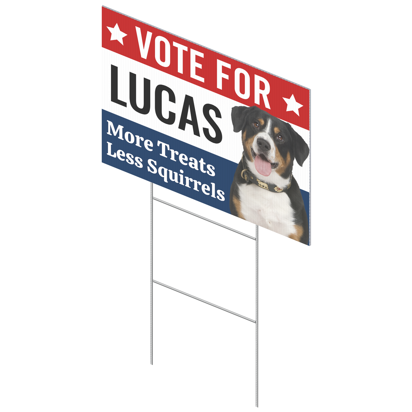 CUSTOMIZED "Vote for My Pet" | Funny Yard Sign