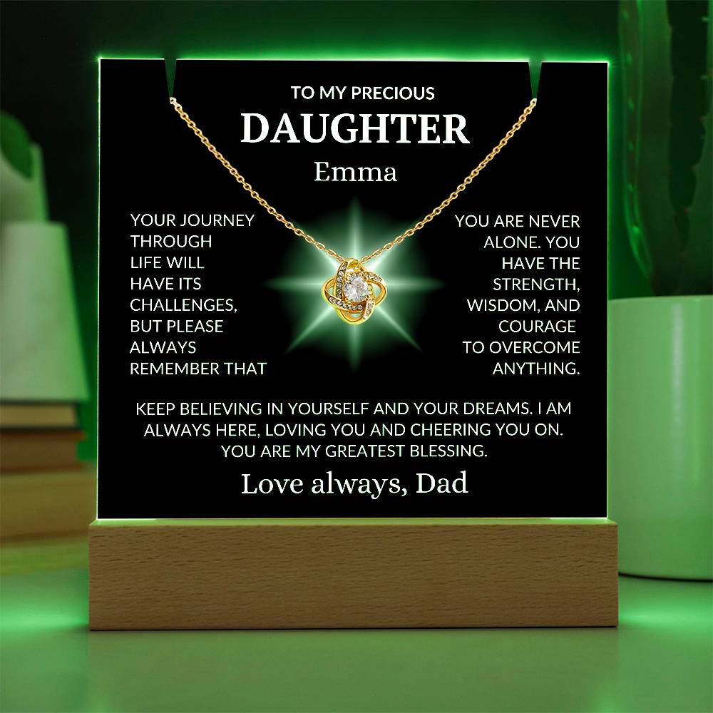 Precious Daughter Keepsake Gift Set