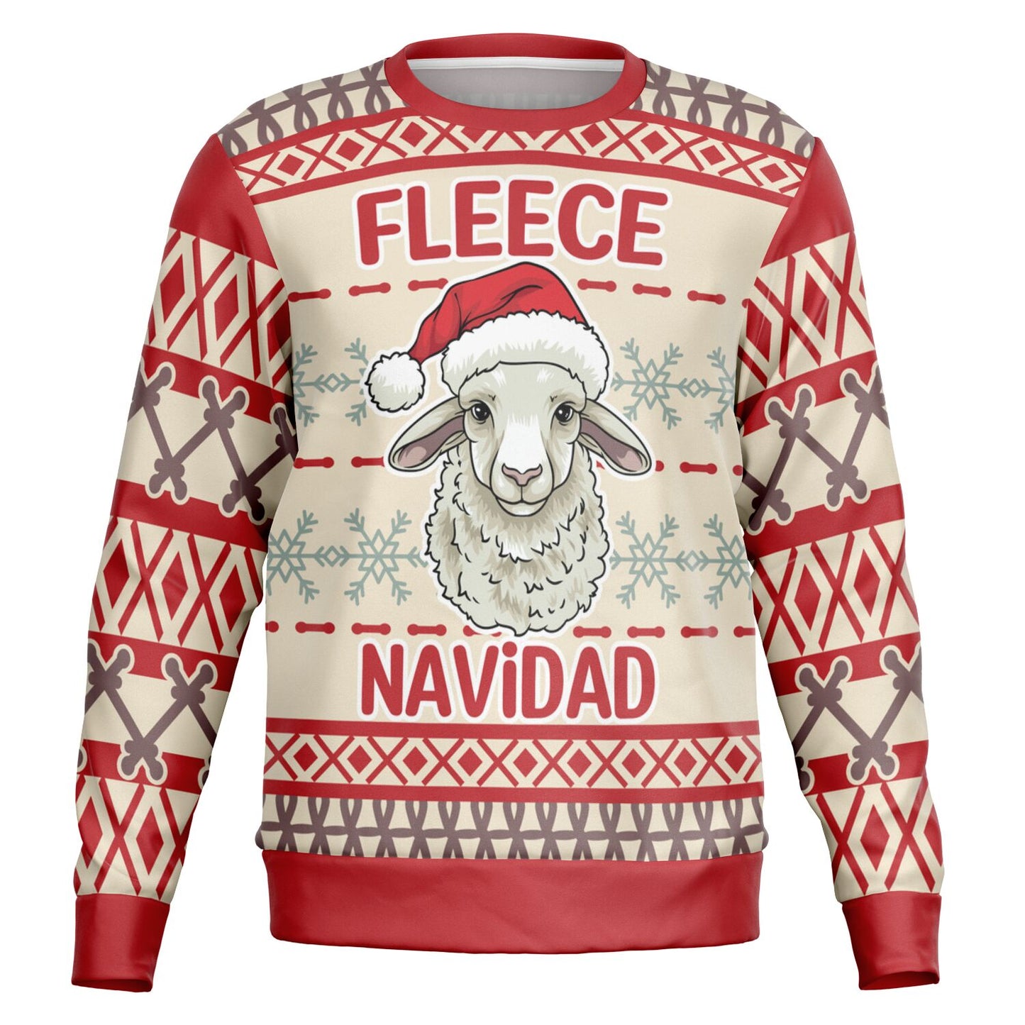 Fleece Navidad - Festive and Fun Holiday Sweatshirt