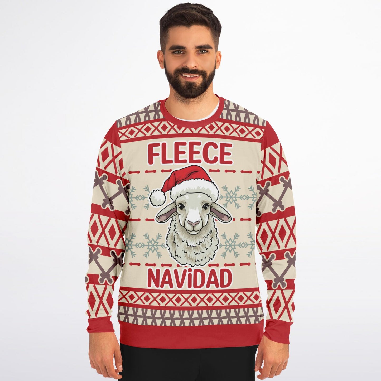 Fleece Navidad - Festive and Fun Holiday Sweatshirt