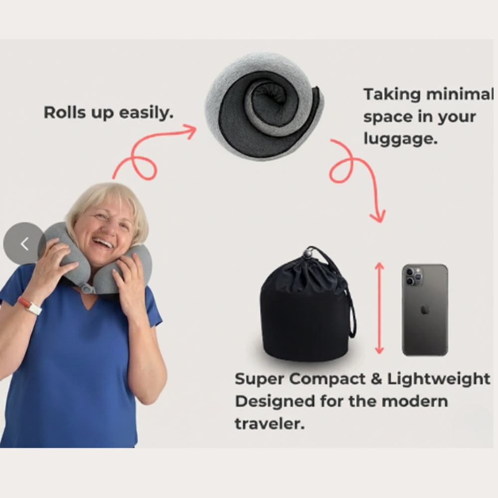 RestSure™ Travel Pillow