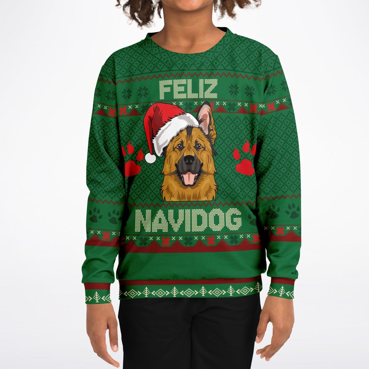 Feliz Navidog - German Shepherd