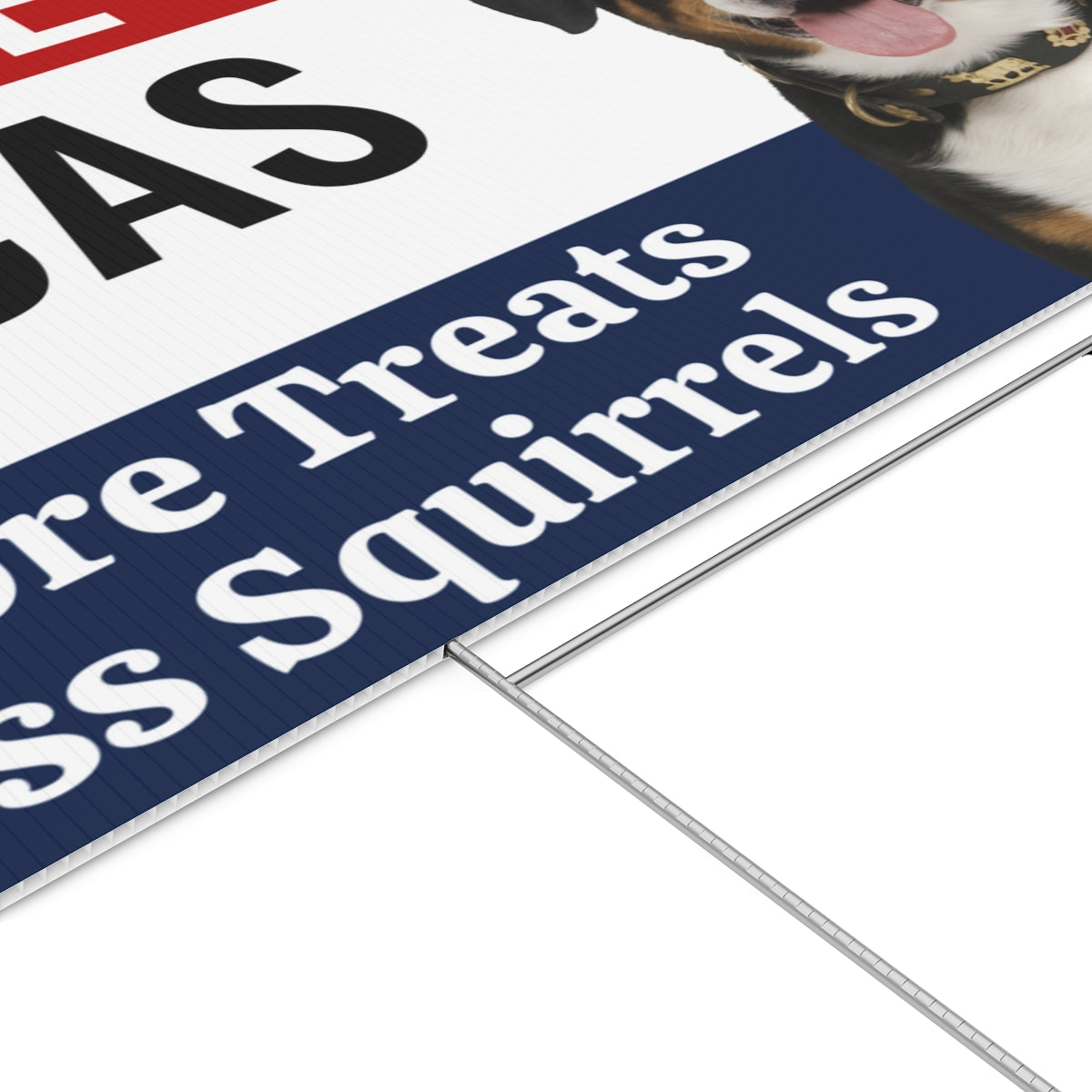 CUSTOMIZED "Vote for My Pet" | Funny Yard Sign