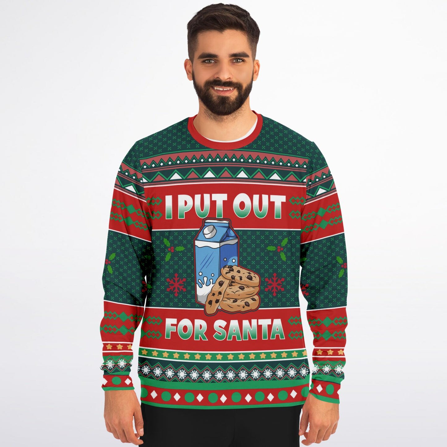 I put out for Santa Ugly Christmas Sweater