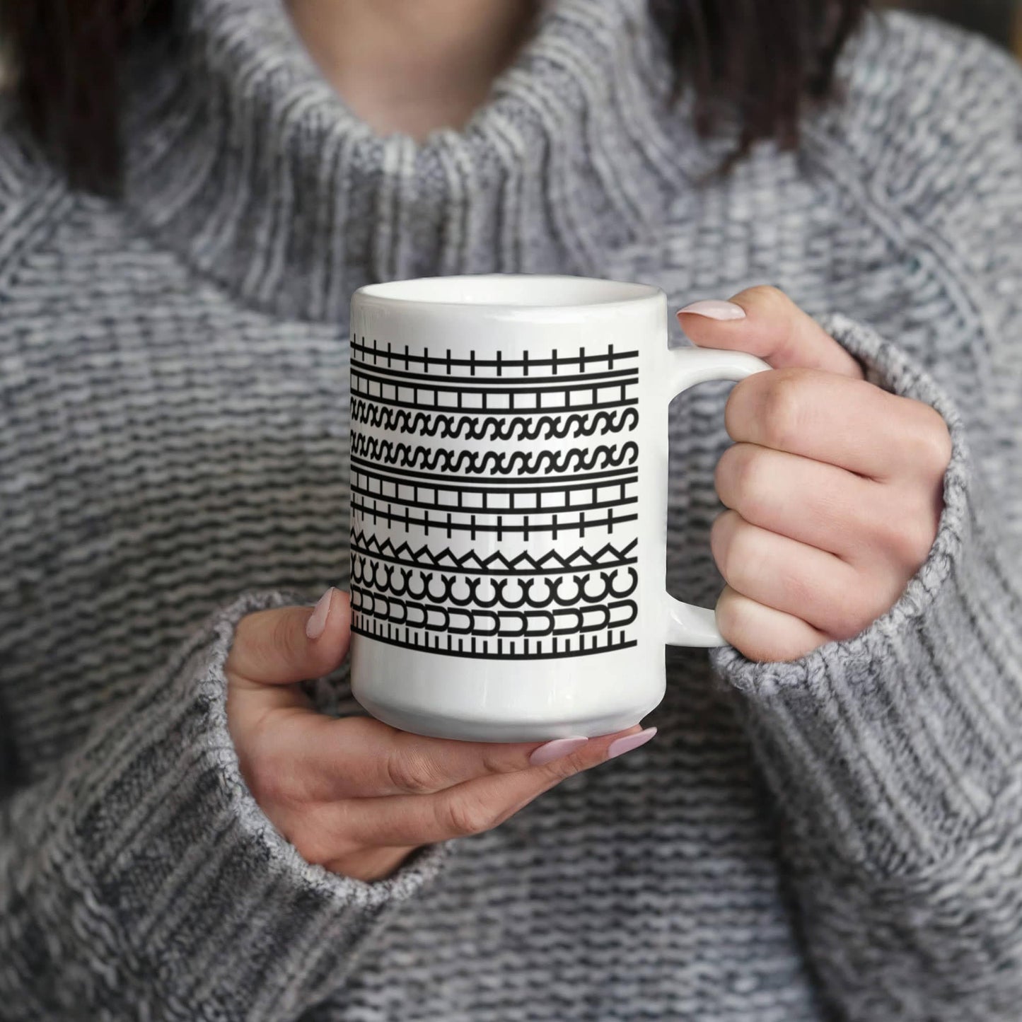 Funny Hidden Swear Message Mug (White or Black)