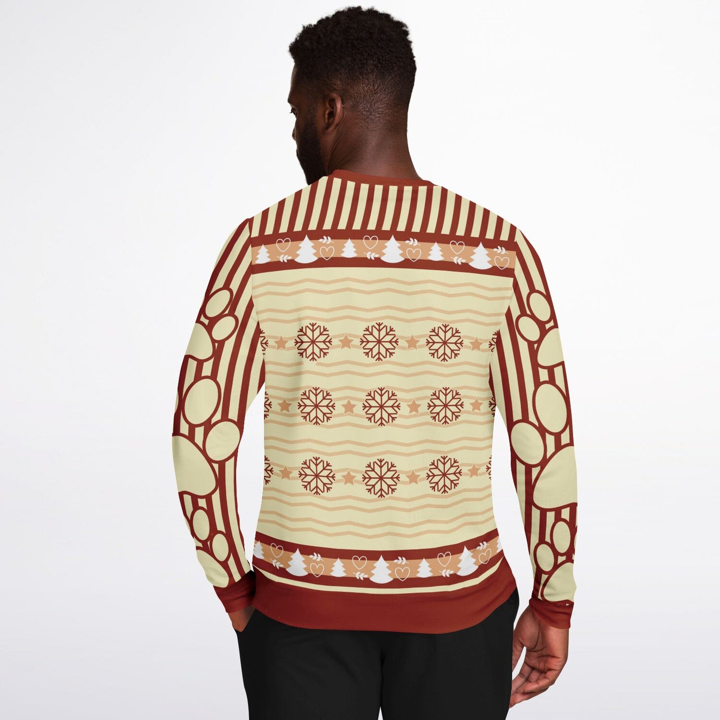 Merry Kissmyass Funny Holiday Sweatshirt "Ugly Sweater "