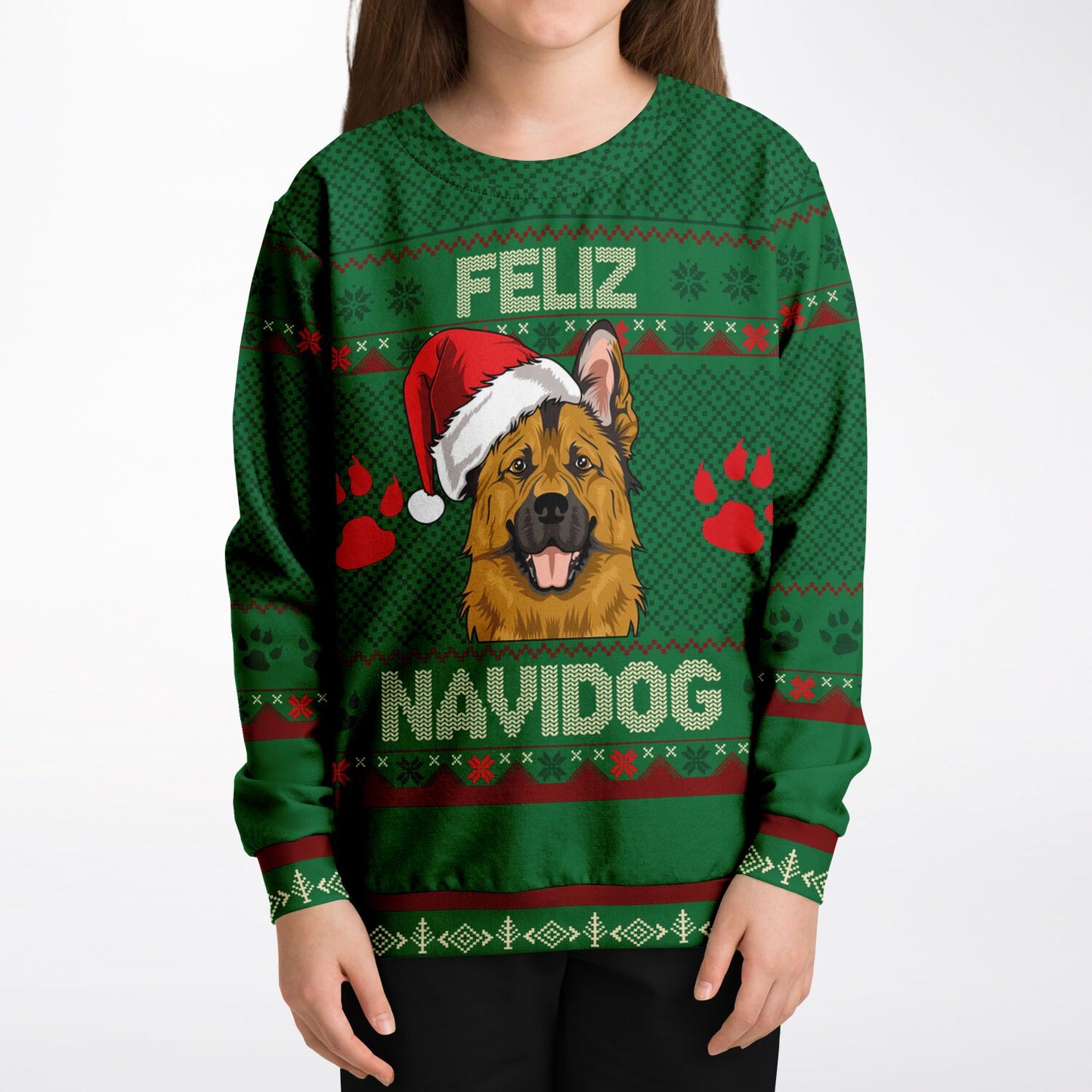 Feliz Navidog - German Shepherd
