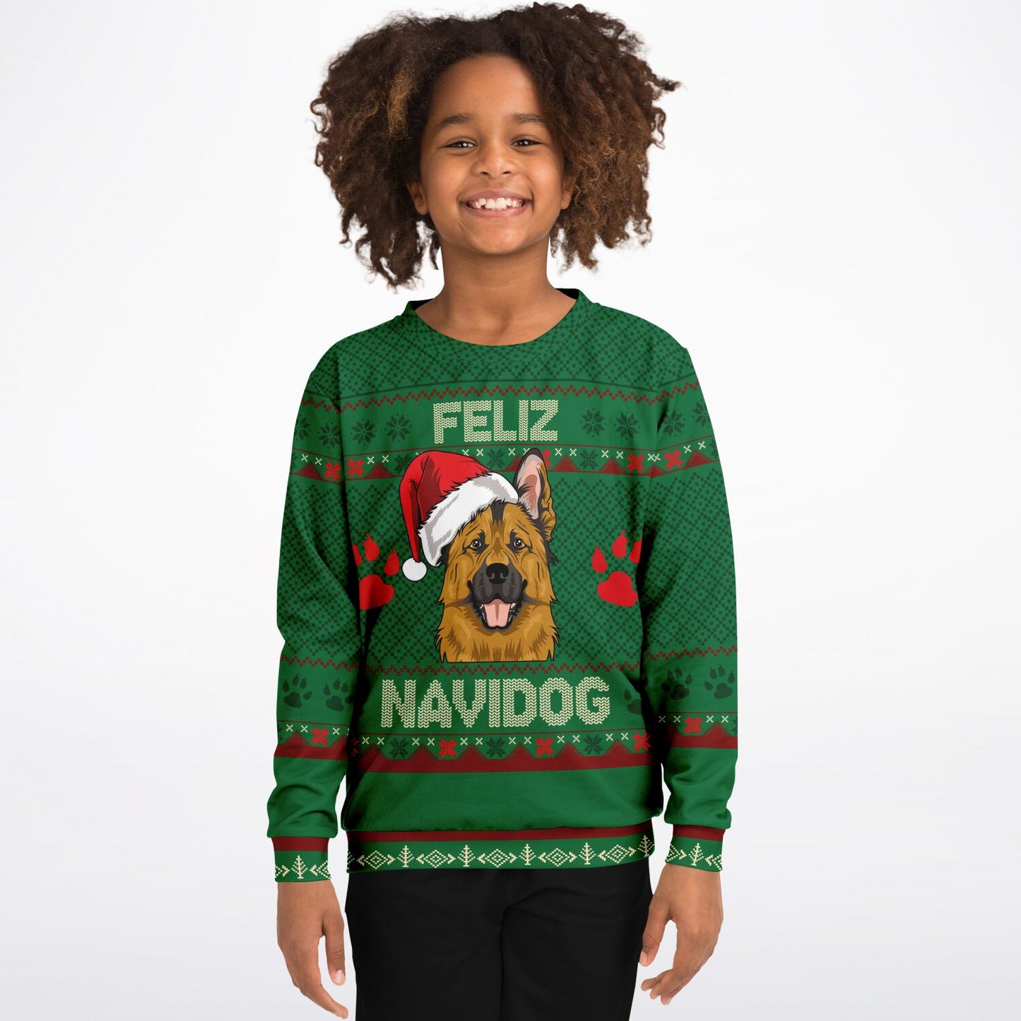 Feliz Navidog - German Shepherd
