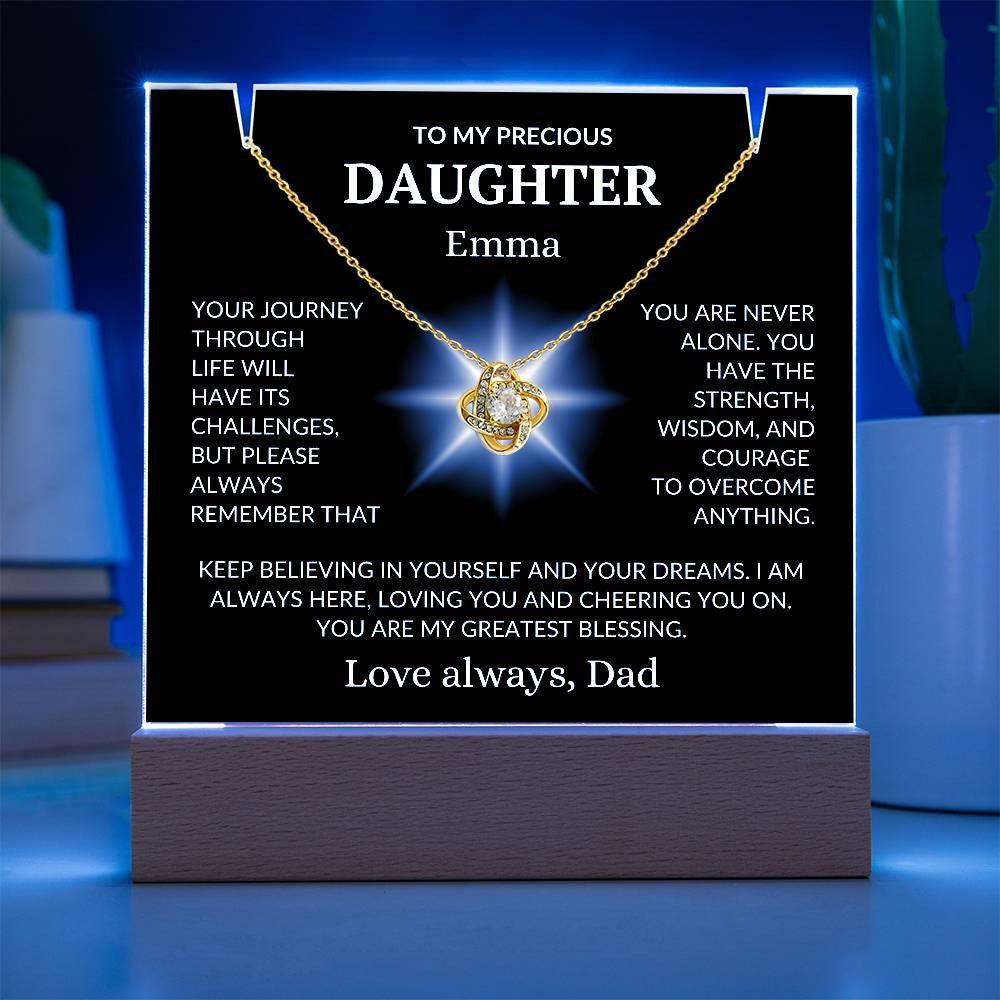 Precious Daughter Keepsake Gift Set