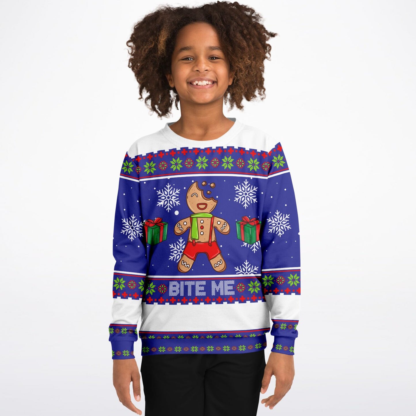Bite Me Ugly Christmas Sweater