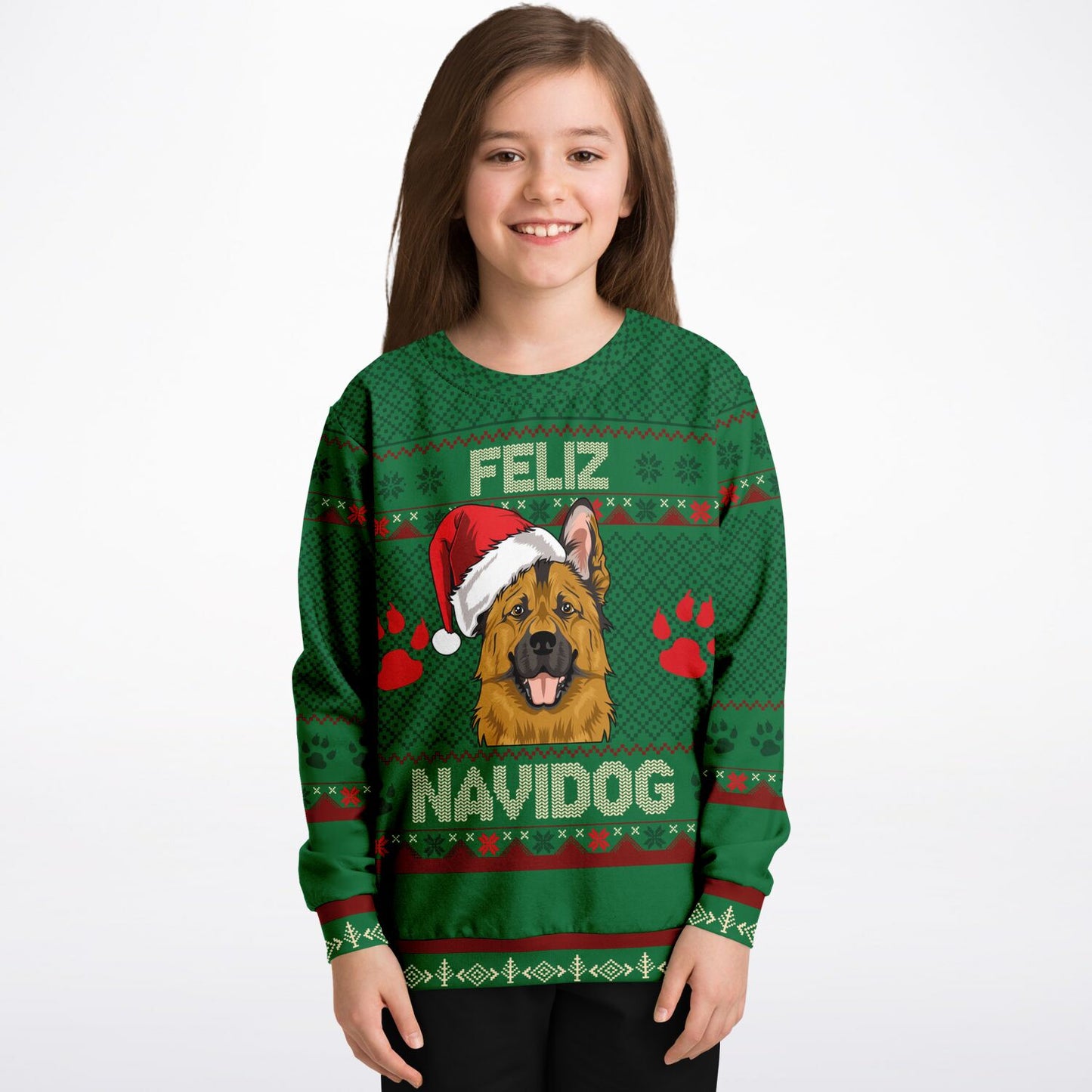 Feliz Navidog - German Shepherd