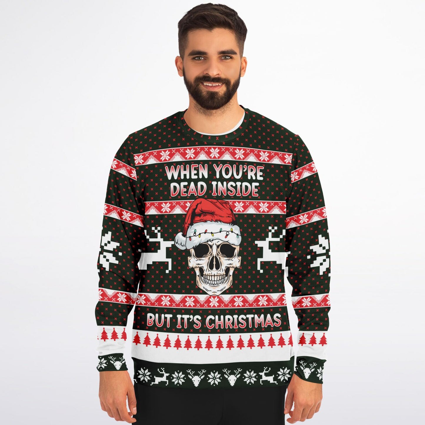 " When you're dead inside" Ugly Sweater