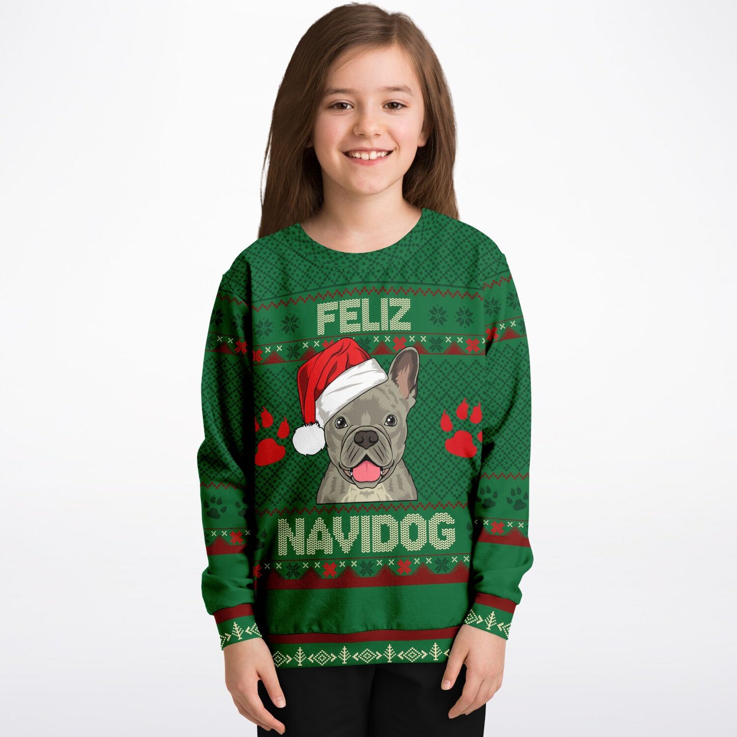 Feliz Navidog - French Bulldog