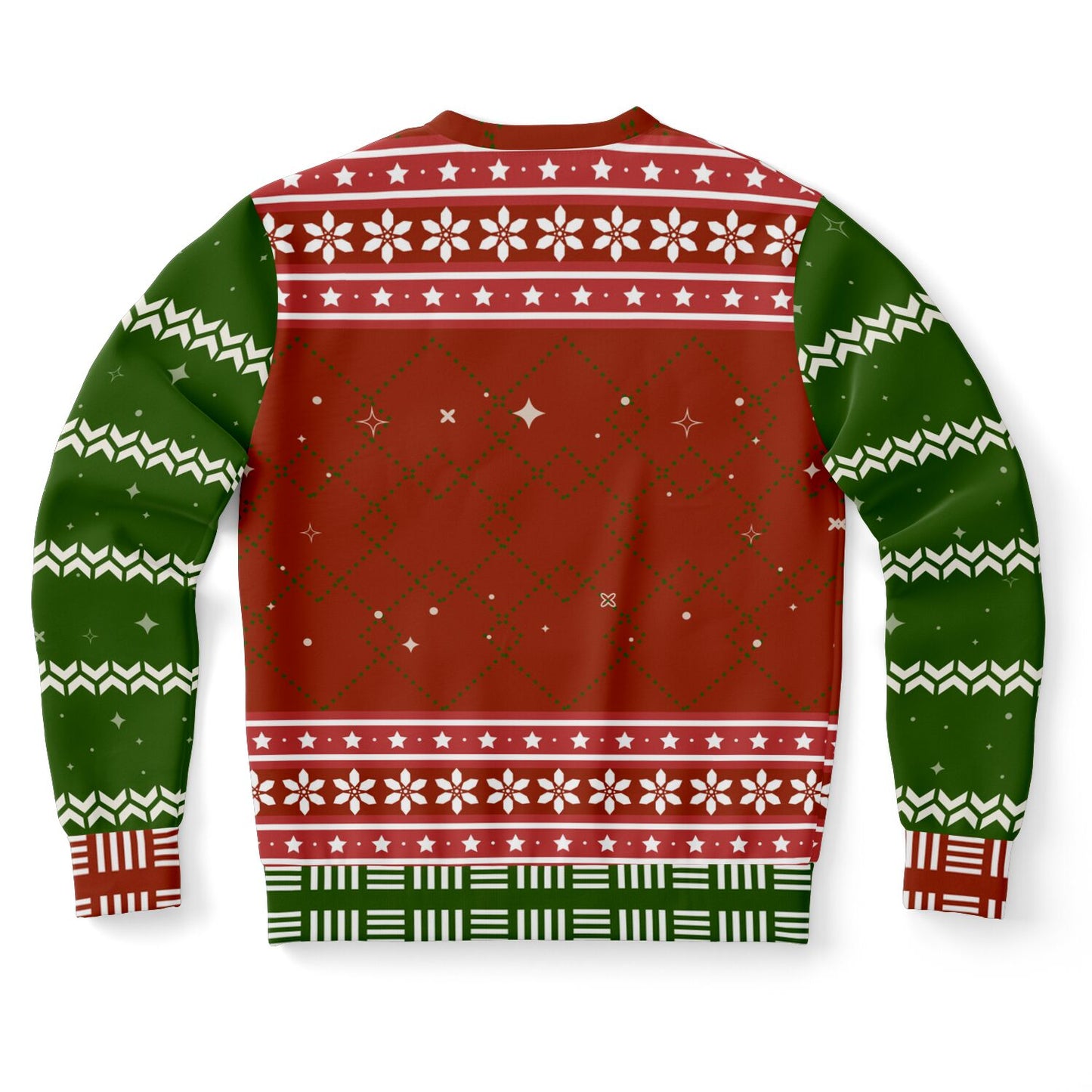 “Stay Merry and Bright” Cool Santa Ugly Christmas Sweatshirt