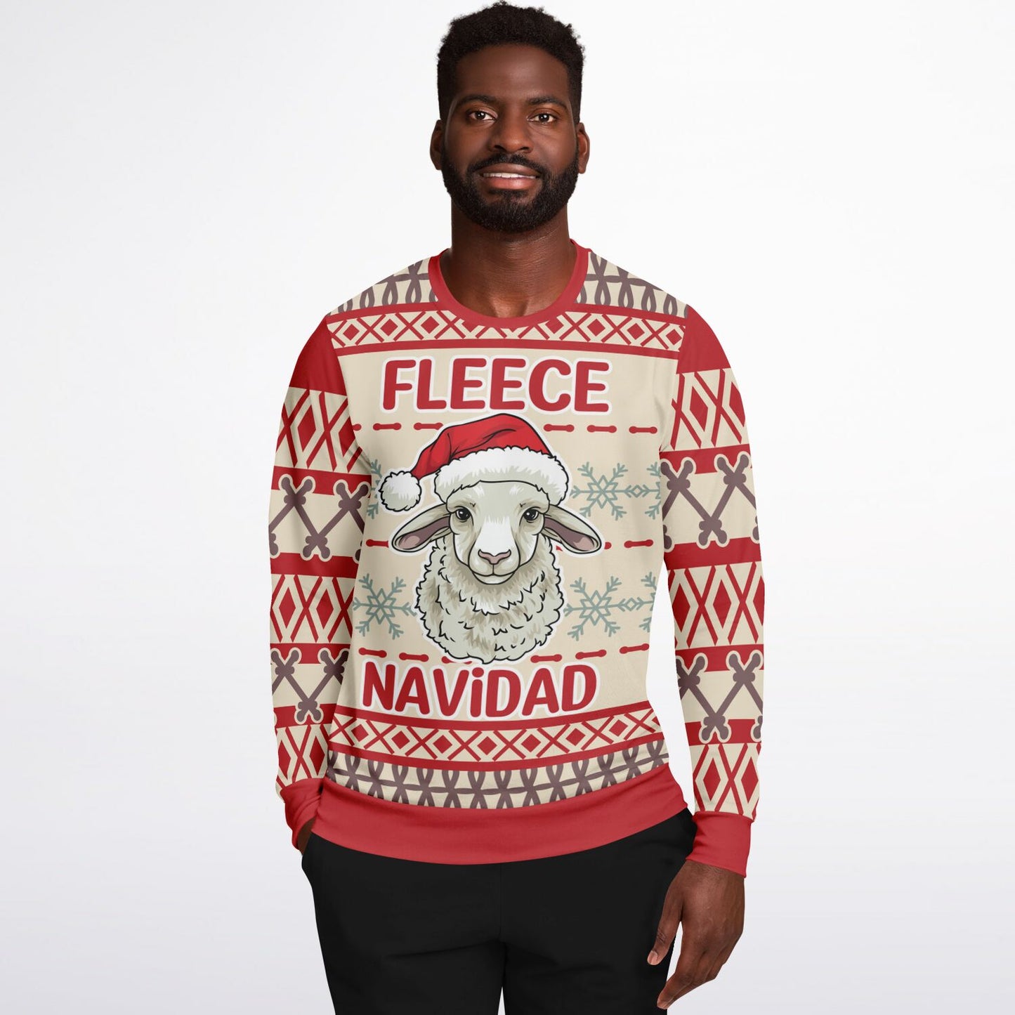 Fleece Navidad - Festive and Fun Holiday Sweatshirt