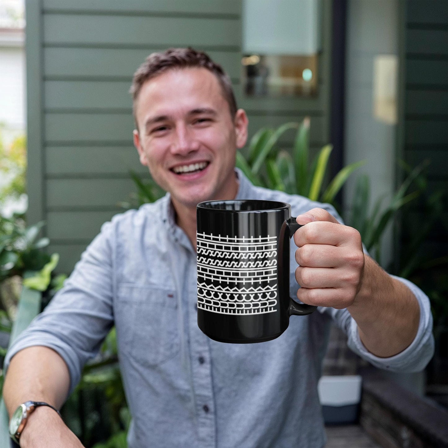 Funny Hidden Swear Message Mug (White or Black)