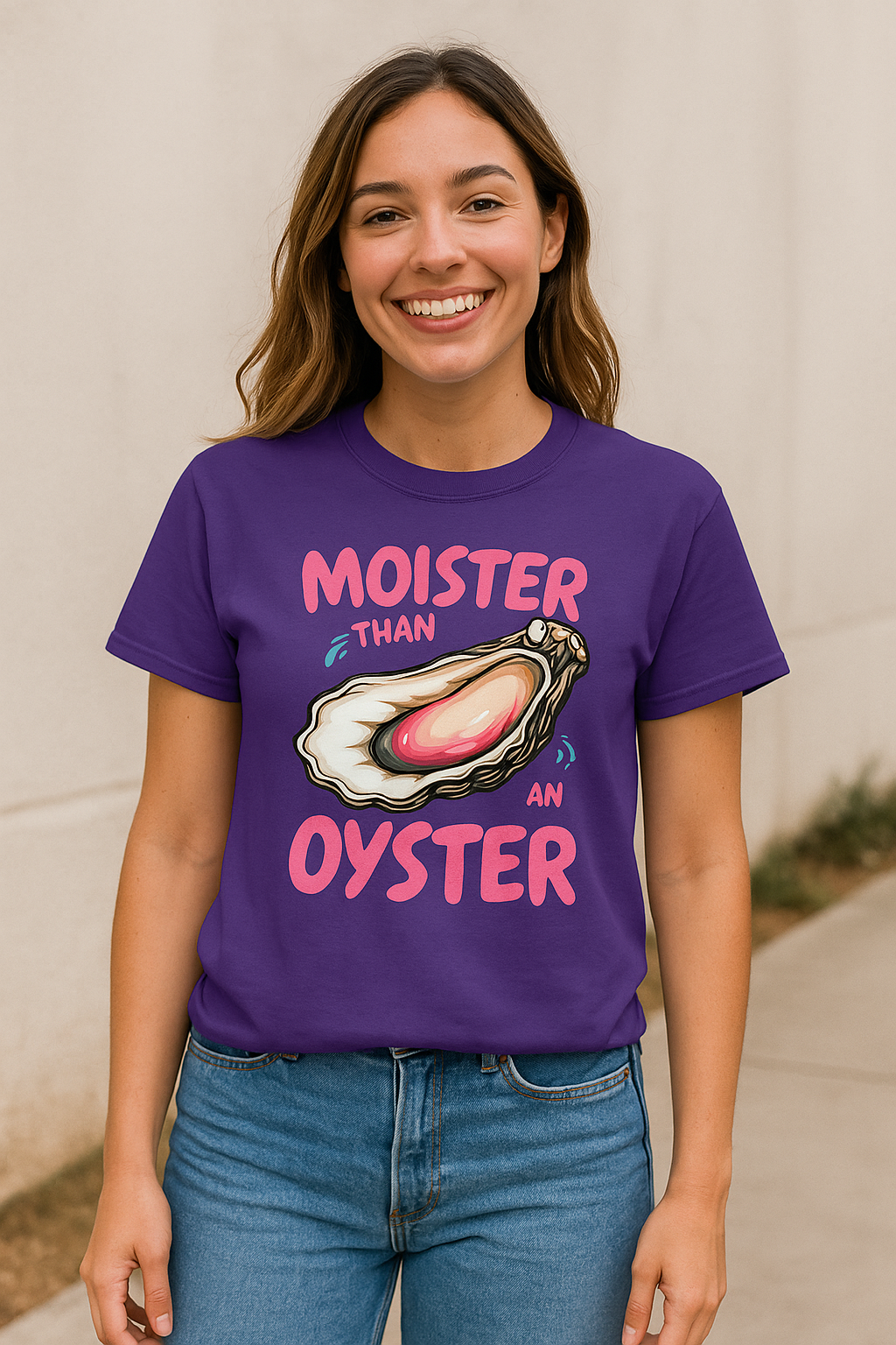 Moister Than an Oyster Funny Shirt