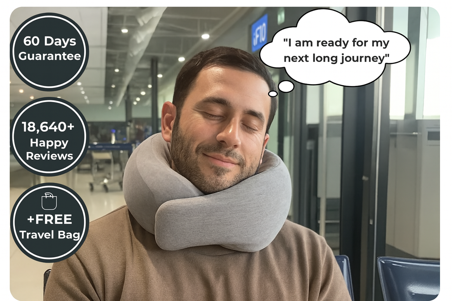RestSure™ Travel Pillow