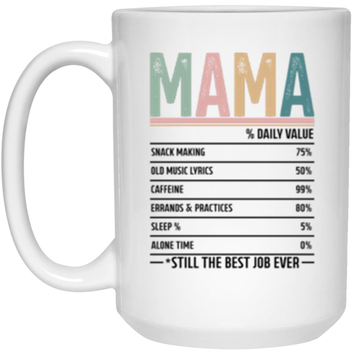 MAMA Ingredient Mug (11 oz or 15 oz)