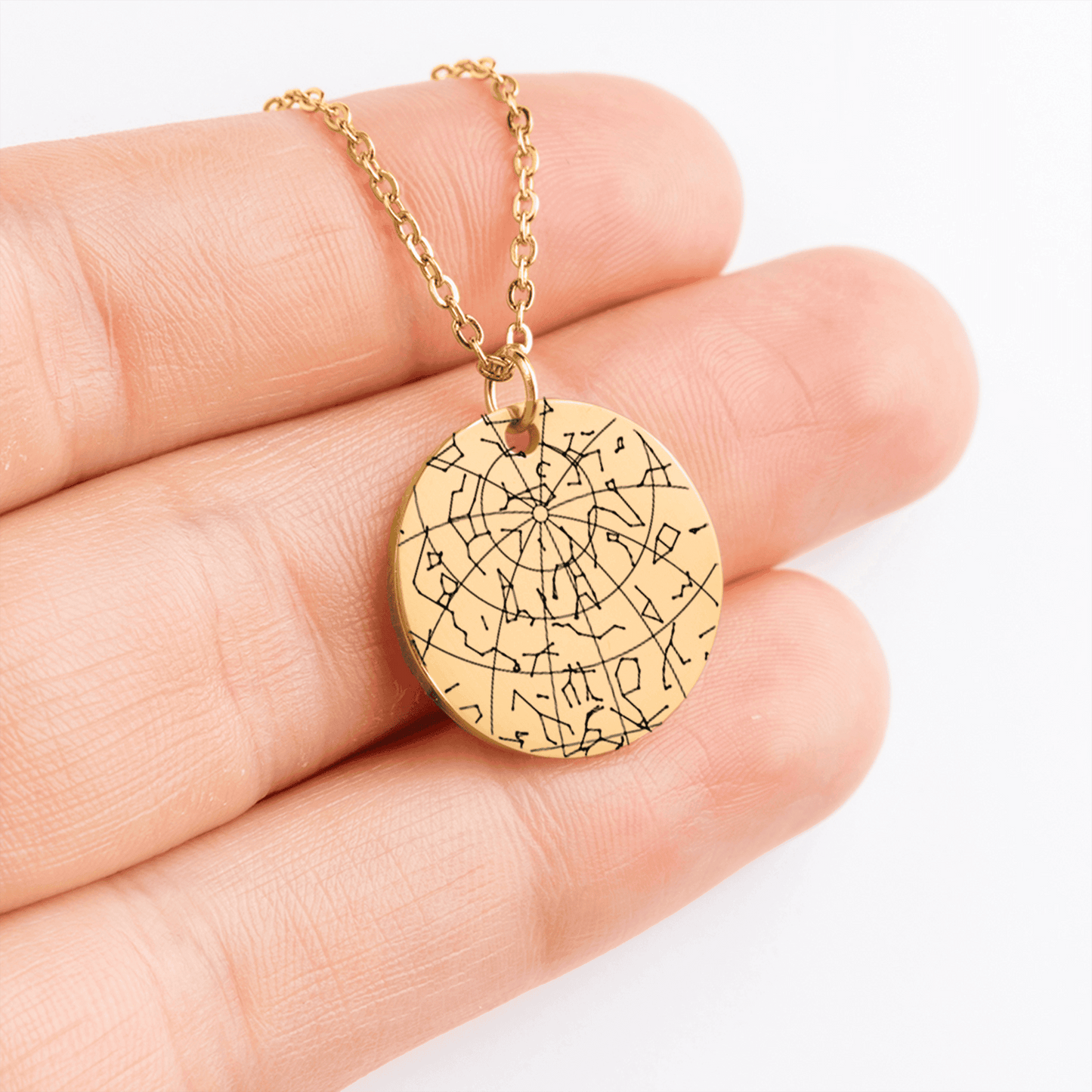 A Sky Full of Love – Personalized Star Map Necklace for Mom from Daughter - Bill and Dot's Finds