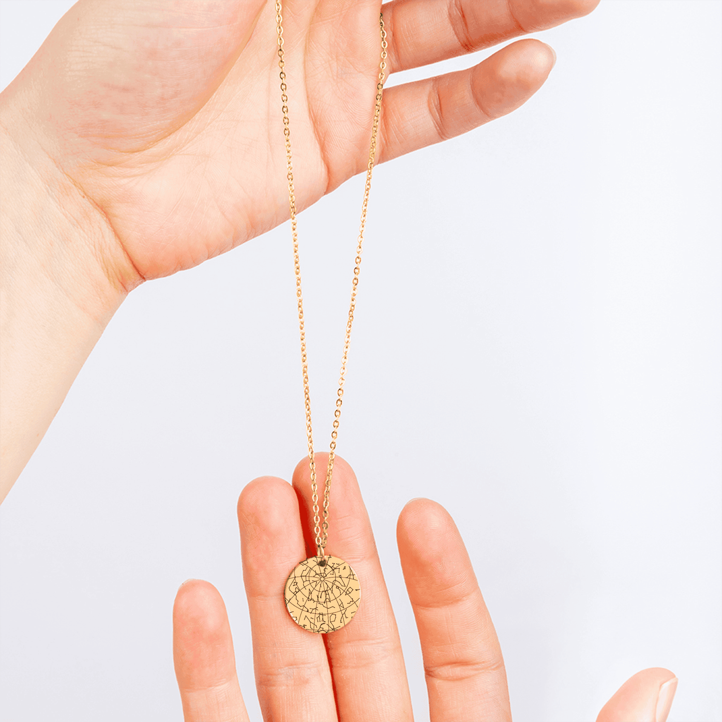 A Sky Full of Love – Personalized Star Map Necklace for Mom from Daughter - Bill and Dot's Finds