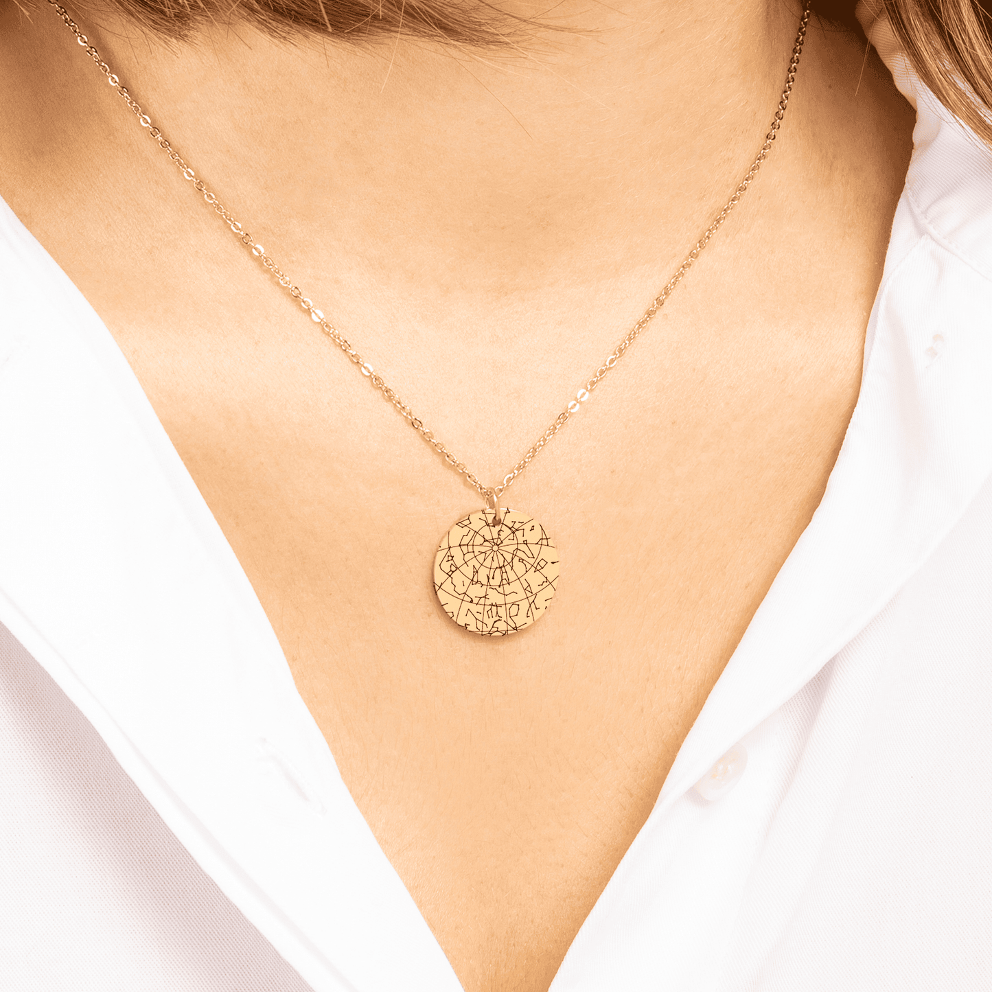 A Sky Full of Love – Personalized Star Map Necklace for Mom from Daughter - Bill and Dot's Finds