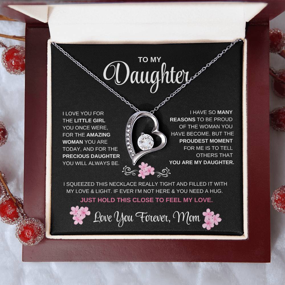 To My Daughter Necklace from Mom | So many reasons