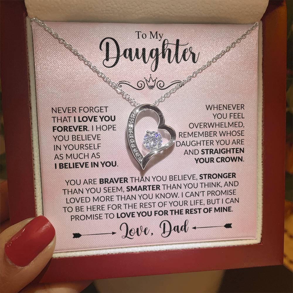 Daugther - Never Forget - Necklace