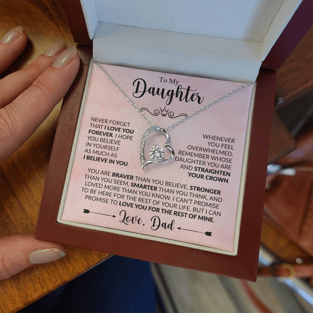 Daugther - Never Forget - Necklace