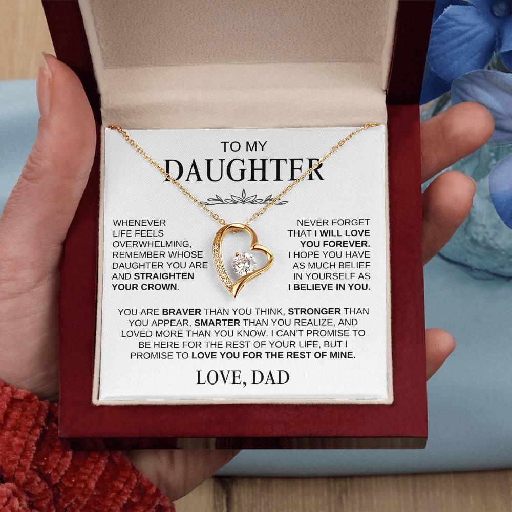 To My Daughter--Never Forget - Love, Dad