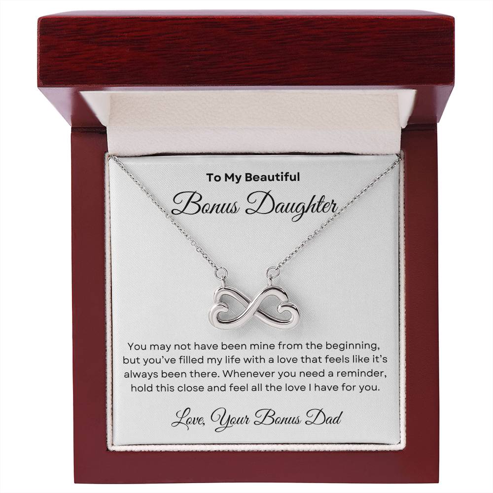 Bonus Daughter - From Bonus Dad | Infinity Necklace
