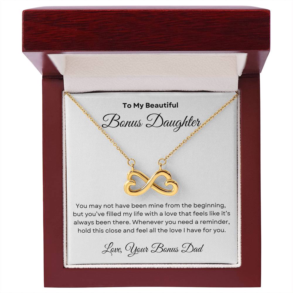 Bonus Daughter - From Bonus Dad | Infinity Necklace