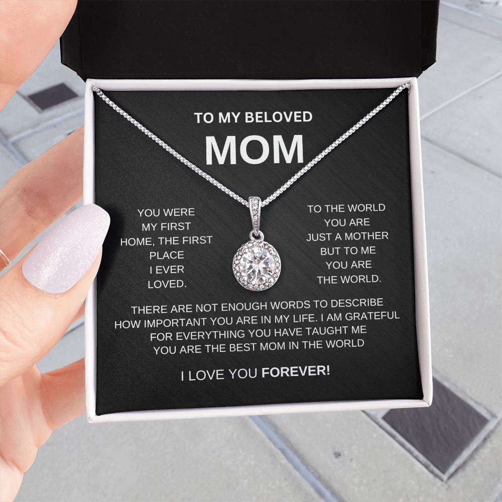 Beloved Mom Necklace