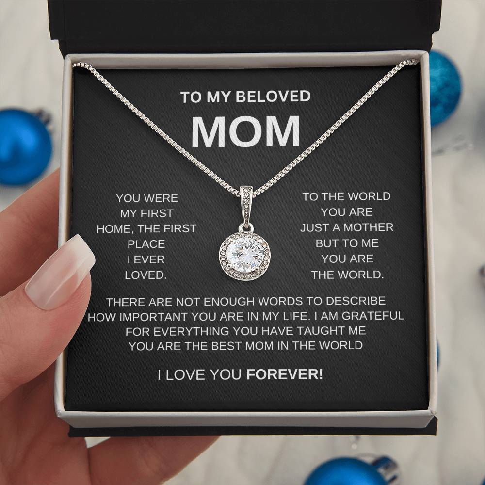 Beloved Mom Necklace
