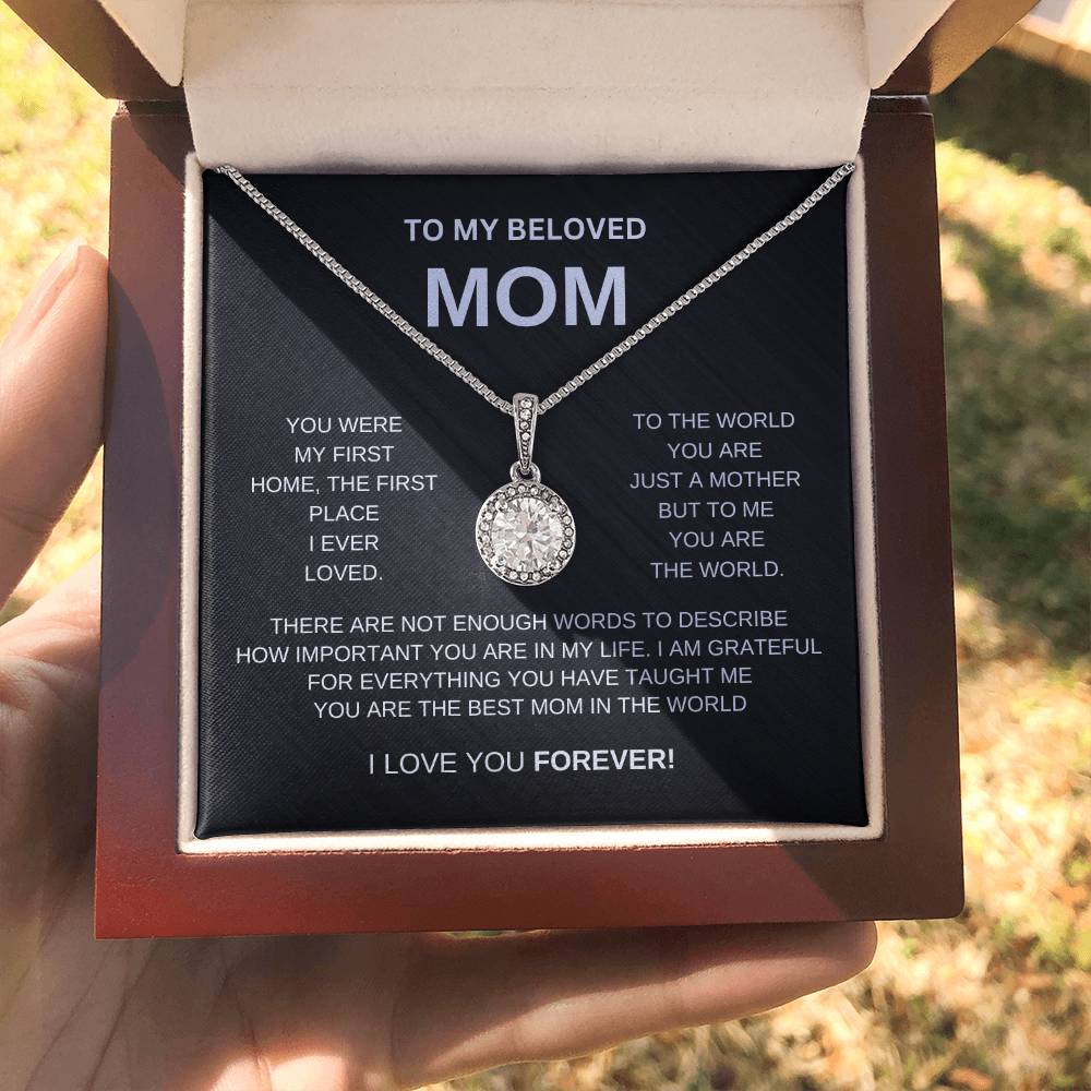 Beloved Mom Necklace