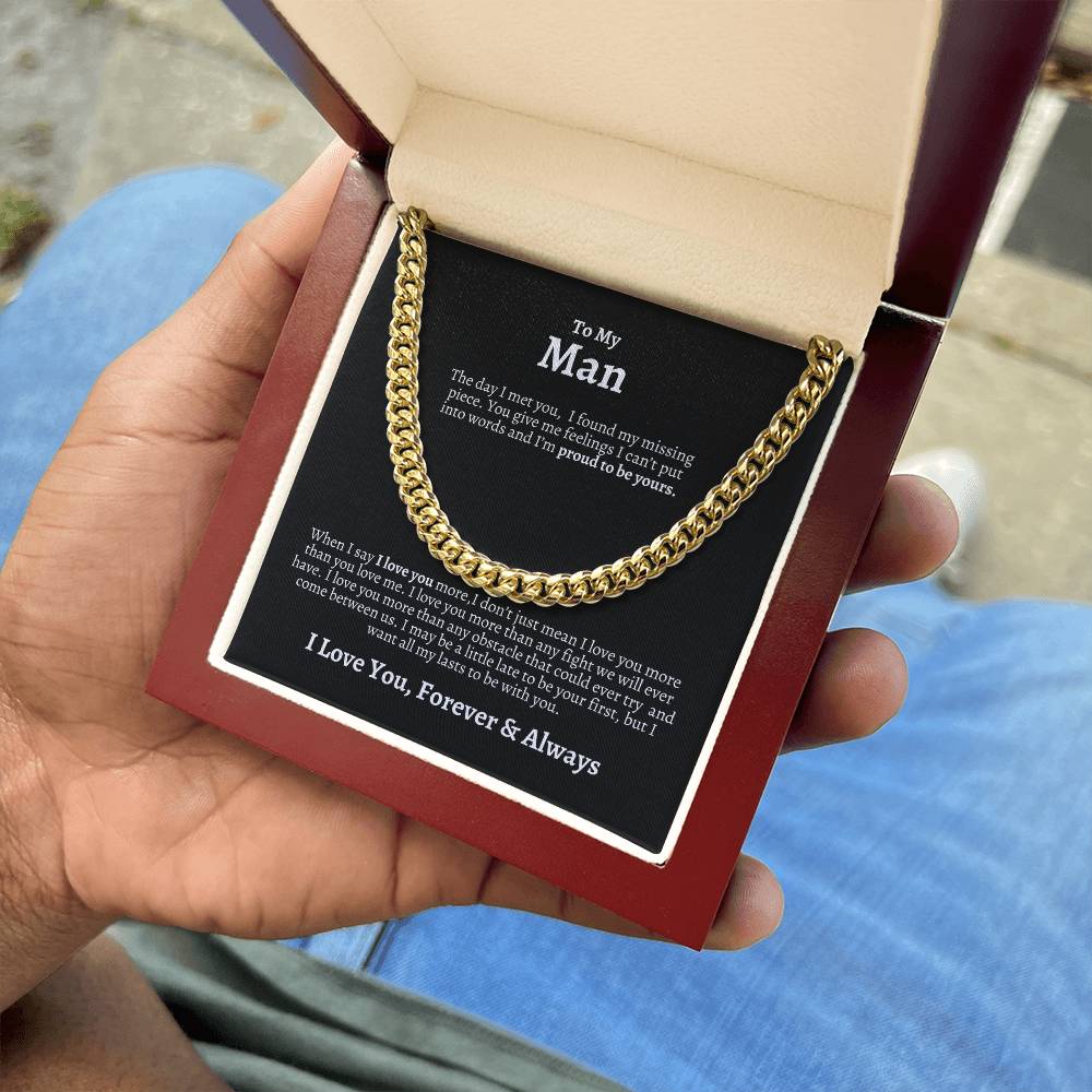 To My Man | Cuban Chain