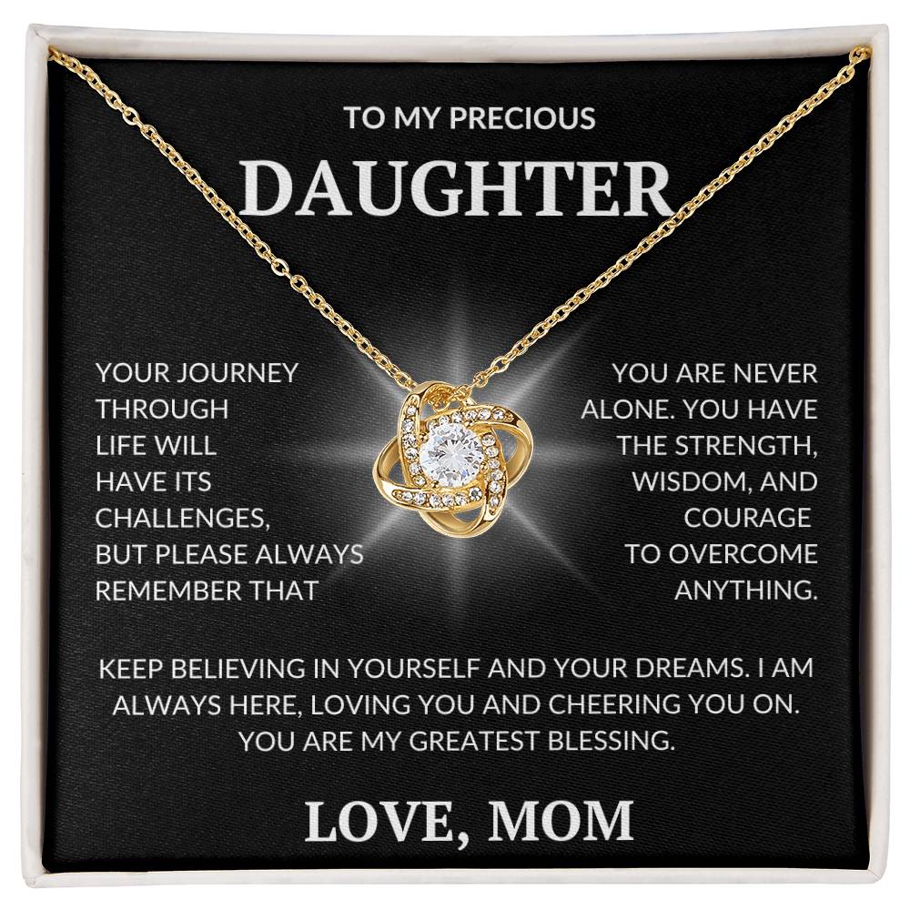 Daughter's Dazzle Gift Necklace | From Mom