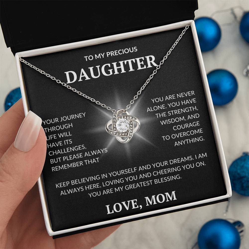 Daughter's Dazzle Gift Necklace | From Mom