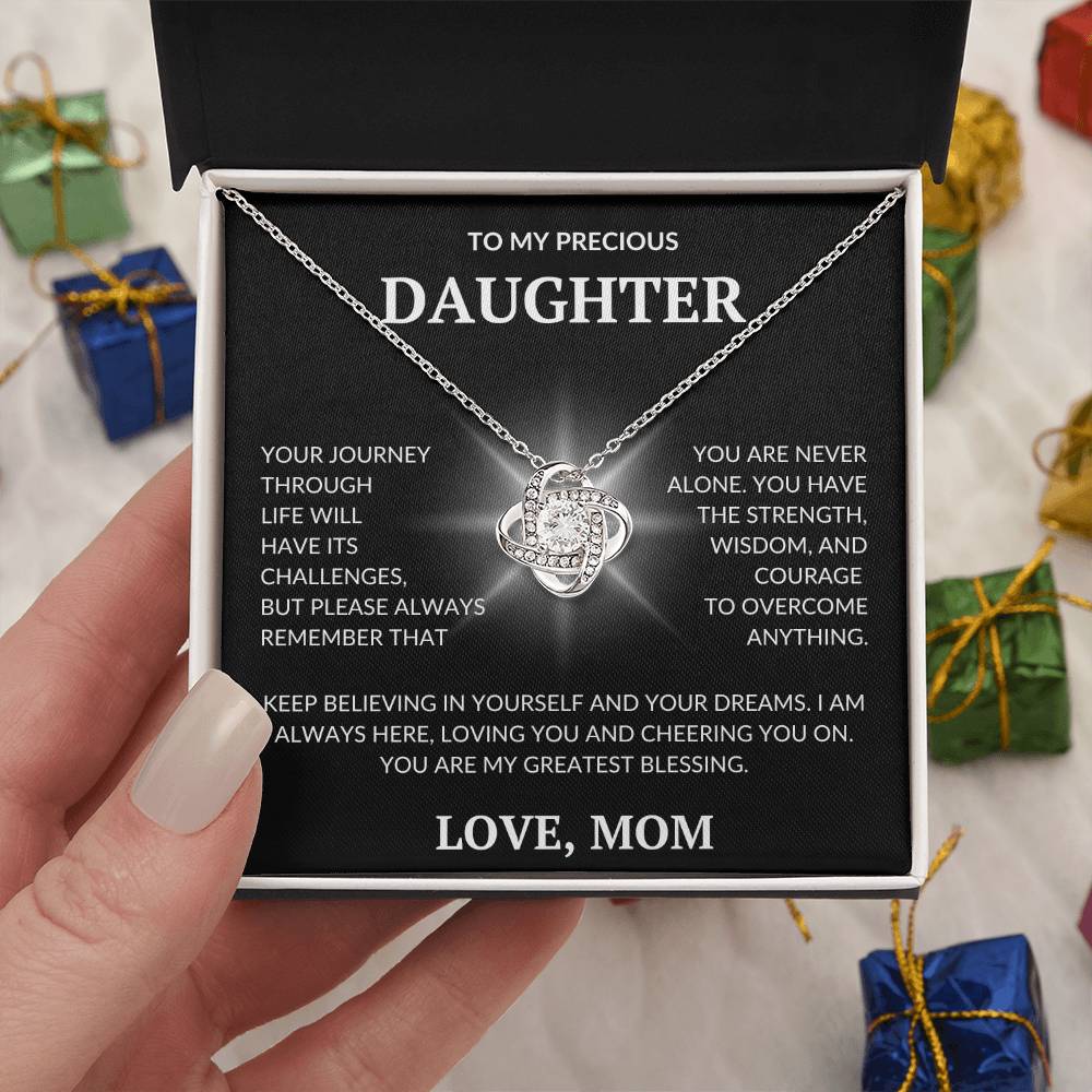 Daughter's Dazzle Gift Necklace | From Mom