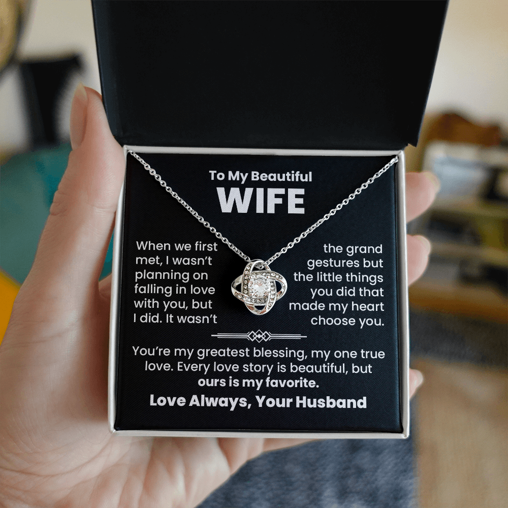 To My Wife, Wasn't Planning | Necklace